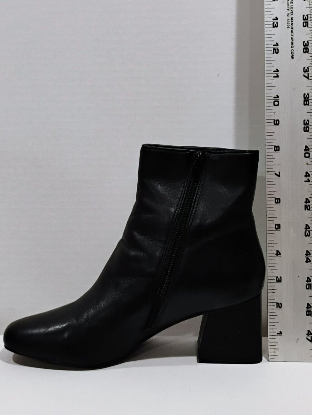 Steve Madden Davist Booties Black 8.5 M Great Condition - Picture 3 of 6